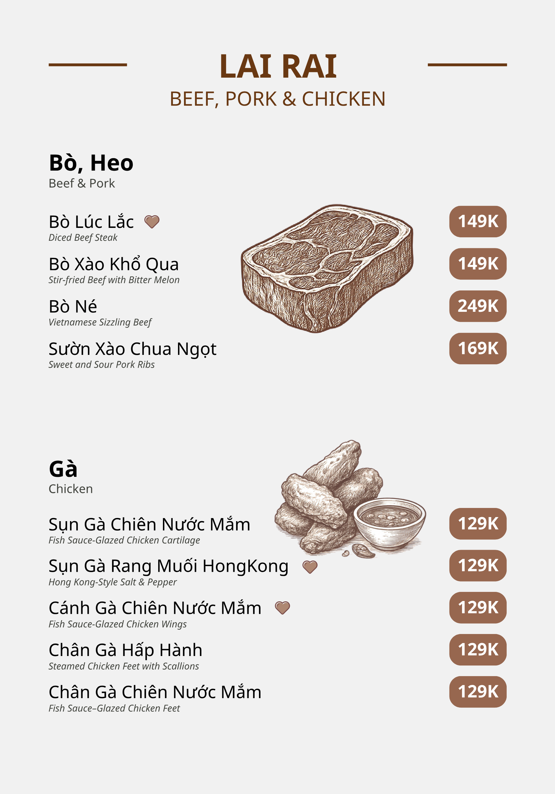 Menu trang 4